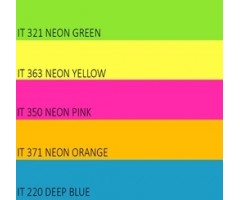 Spalvotas Neon popierius Double A, 75g, A4, 500 lapų, Rainbow 4 Neon Green, Neon Yellow, Neon Orange