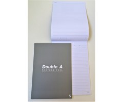 Double A sąsiuvinis užrašams, linijomis A4 formato, 70gsm, 50 lapų. (4ių intensivių spalvų miksas)