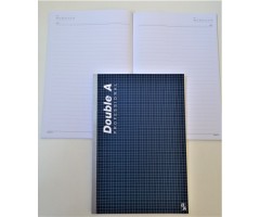 Bloknotas Double A, klijuota kraštine, linija Professional B5 70g. 60lapų