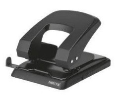 Skylmušis HP40 Centra, juodas, iki 40 lapų, metalinis  1101-107