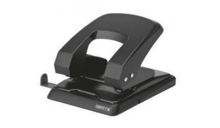 Skylmušis HP40 Centra, juodas, iki 40 lapų, metalinis  1101-107