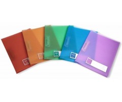 Aplankas-segtuvas College SAND A4, įvairių spalvų