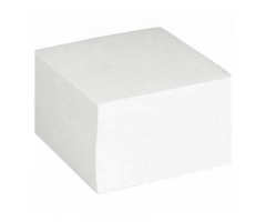 Lapeliai užrašams balti 9x9x5cm klijuota kraštine