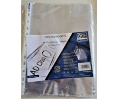 Įmautės AD Class A4 skaidrios 40mic. ECONOMY 100 vnt.