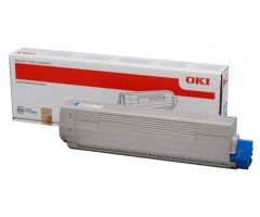 Oki Toner C 831 Cyan (44844507)