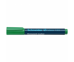 Žymeklis permanentinis Schneider Maxx 133, 1-4 mm, kirsta galvutė, žalias  1213-025