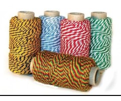 Siūlai notariniai, 35m, geltonas/juodas  1117-009