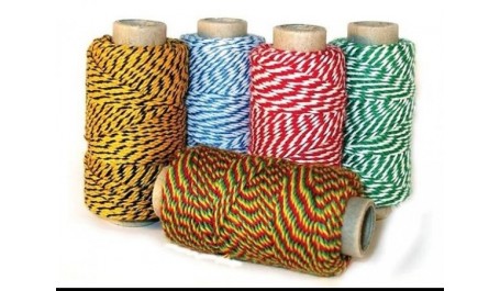 Siūlai notariniai, 35m, mėlynas/baltas  1117-010