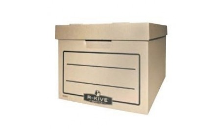 Archyvinė dėžė Fellowes, 340x450x275mm, ruda, ekologiška, nuimamas dangtis  0830-106