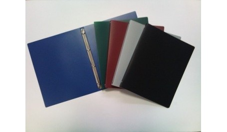 Segtuvas Kobest, A4/20 mm, 4-rių žiedų, plastikinis, bordinis  0805-204