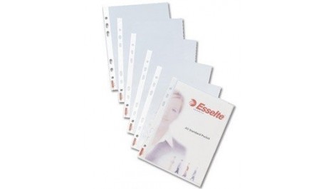 Įmautės Esselte, A4, 55 mikr., blizgios (100)  0809-107