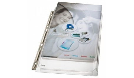 Įmautės Leitz, A4, 170 mikr., su praplatėjimu ir  metaliniu krašteliu, pakuotėjė 3 vnt.   0809-127