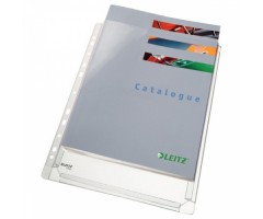 Įmautės Leitz, A4, 170 mikr., su praplatėjimu , pakuotėjė 10 vnt.   0809-128