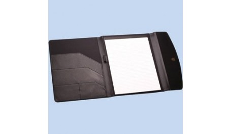 Aplankas dokumentams Centrum su prispaudėju juodas  0905-020