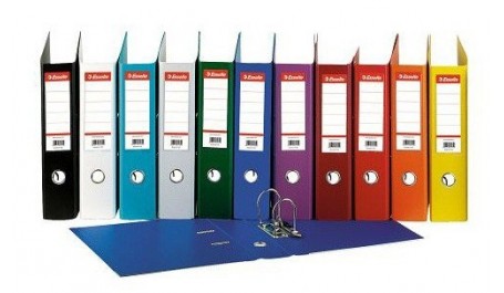 Segtuvas Esselte No.1, A4/75 mm, standartinis, oranžinis  0801-010