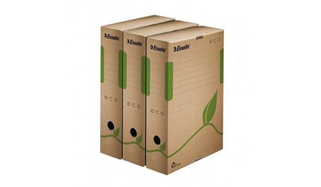 Archyvinė dėžė Esselte Eco, 80x327x233mm, ruda  0830-211