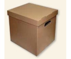 Archyvinė dėžė SMLT, 360x290x350mm, ruda, nuimamas dangtis  0830-308