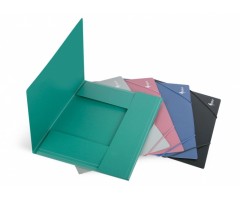 Aplankas su gumelėmis Forpus Basic, A4, plastikinis, talpa 150 lapų, žalias  0816-035