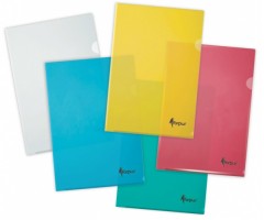 Aplankas L Forpus, A4, 180 mikr., skaidrus, plastikinis  0812-111