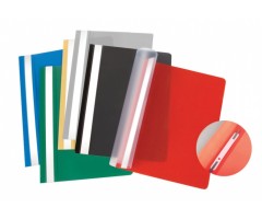 Segtuvelis skaidriu viršeliu Forpus Standart, A4, geltonas  0814-115