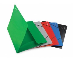 Aplankas su gumelėmis Forpus Premier, A4, plastikinis, talpa 300 lapų, žalias  0816-009