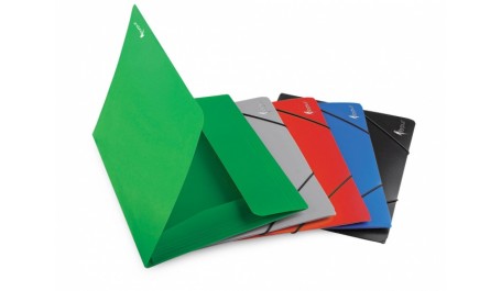 Aplankas su gumelėmis Forpus Premier, A4, plastikinis, talpa 300 lapų, pilkas  0816-011