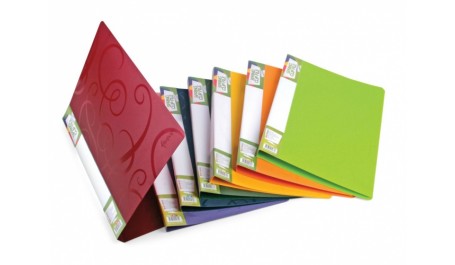 Aplankas su spiraline įsegėle Forpus Barocco, A4, žalias  0814-120