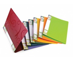 Aplankas su spiraline įsegėle Forpus Barocco, A4, raudonas  0814-121