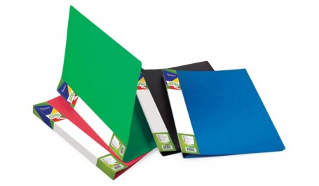 Aplankas su spiraline įsegėle Forpus, A4, raudonas  0814-111