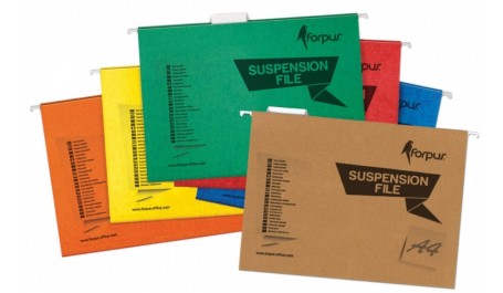 Kartotekinis vokas Forpus, A4, raudonas  0829-001