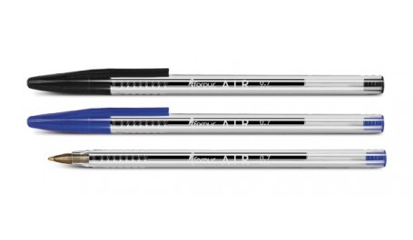 Tušinukas Forous Air, 0.7mm, skaidriu korpusu, juodas  1205-501