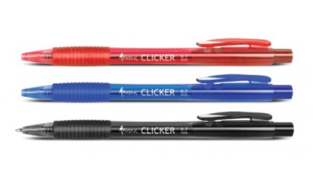 Tušinukas automatinis Forpus Clicker, 0.7mm, mėlynas  1203-004