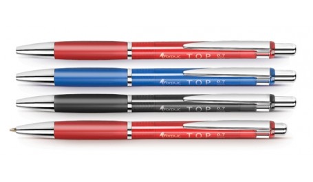 Tušinukas automatinis Forpus Top, 0.7mm, juodas  1203-002