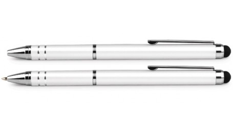 Tušinukas automatinis Forpus Smartphone, 0.7mm, metalinis, pasukamas, su lietikliu, mėlynas tušas  1