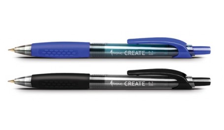 Rašiklis automatinis Forpus Create, 0.7mm, juodas  1208-050