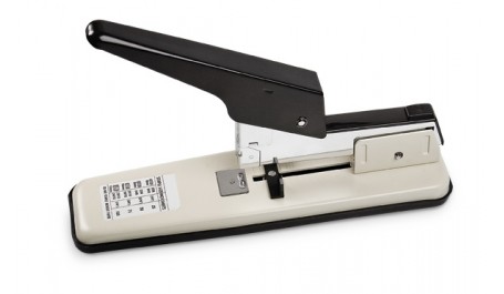 Segiklis Forpus, juodas/pilkas, iki 100 lapų, sąsagėlės 23/6, 23/13, metalinis  1102-023