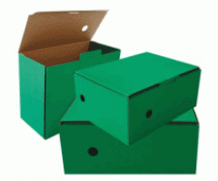 Archyvinė dėžė SMLT, 150x350x250mm, žalia, ekologiška  0830-310
