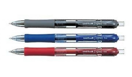 Rašiklis automatinis Uni UMN-152 Signo, 0.5 mm, juodas  1208-001