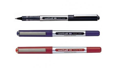 Rašiklis Uni UB-150 Eye micro, 0.5 mm, mėlynas  1210-102