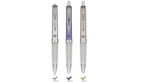 Rašiklis automatinis Uni UMN-107GG, 0.4mm , auksinis  1208-008