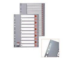 Skiriamieji lapai Esselte PP, A4, A-Z raidės, plastikiniai  0807-107