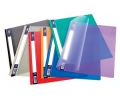 Segtuvelis skaidriu viršeliu Primo, A4, violetinis  0814-003