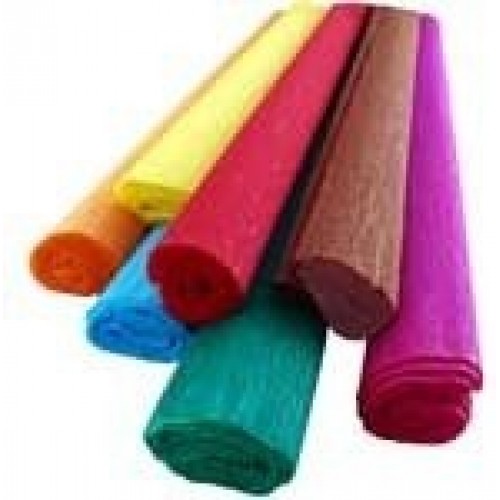 Krepinis popierius, 200x50 cm, Nr. 28, šviesiai violetinis  0712-024