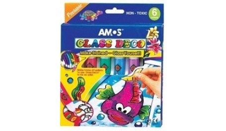 Klijai stiklo dekoracijoms Amos, (6)  1309-001