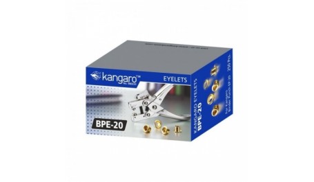 Kniedės, Kangaro ? 4.5 mm, variuotos (250), iki 20 lapų  1117-004