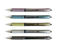 Tušinukas automatinis Linc Elantra, 0.4mm, mėlynas tušas, įvairių spalvų korpusas  1203-204