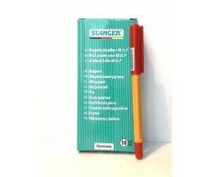STANGER Tušinukas Finepoint Softgrip 0.7 mm, raudonas, pakuotėje 1 vnt 18000300057