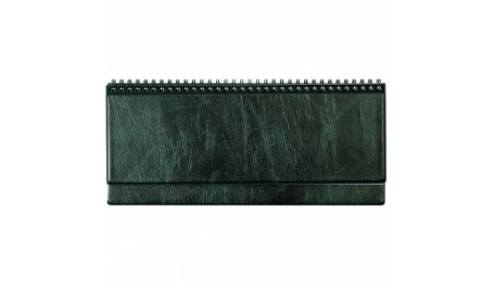 Horizontalus stalo kalendorius Memo PVC 2020m. žalias