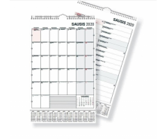 Sieninis kalendorius Mono Planner 2020m.
