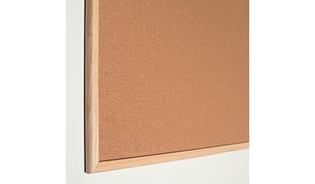 Kamštinė skelbimų lenta mediniu rėmu Esselte 100 x 60 cm